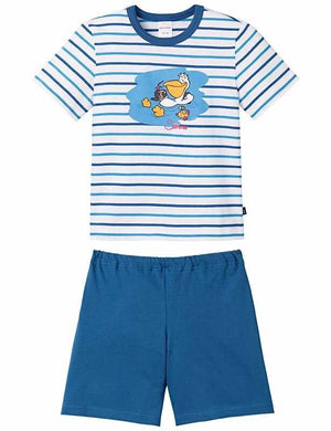 %% STOP %% REDUZIERT Schiesser Jungen Schlafanzug Kurz Shorty NEU Gr. 98