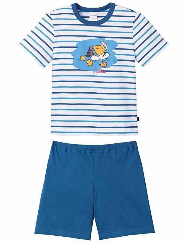 %% STOP %% REDUZIERT Schiesser Jungen Schlafanzug Kurz Shorty NEU Gr. 98