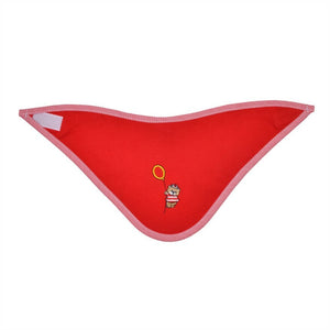 %% SONDERPREIS Wörner Südfrottier Baby Halstuch "Teddy Rot" Neu und OVP  %%