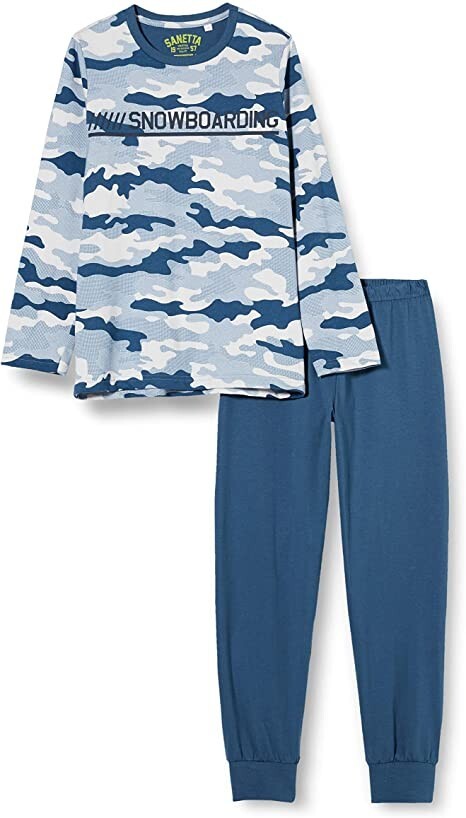 Sanetta Jungen langer Schlafanzug   2-tlg. Gr. 128