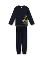 Sanetta Jungen langer warmer  Schlafanzug  H/W Gr. 140,152,164,176,188