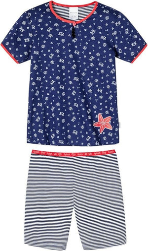 % STOP % REDUZIERT Schiesser Mädchen Schlafanzug kurz Shorty NEU Gr. 92
