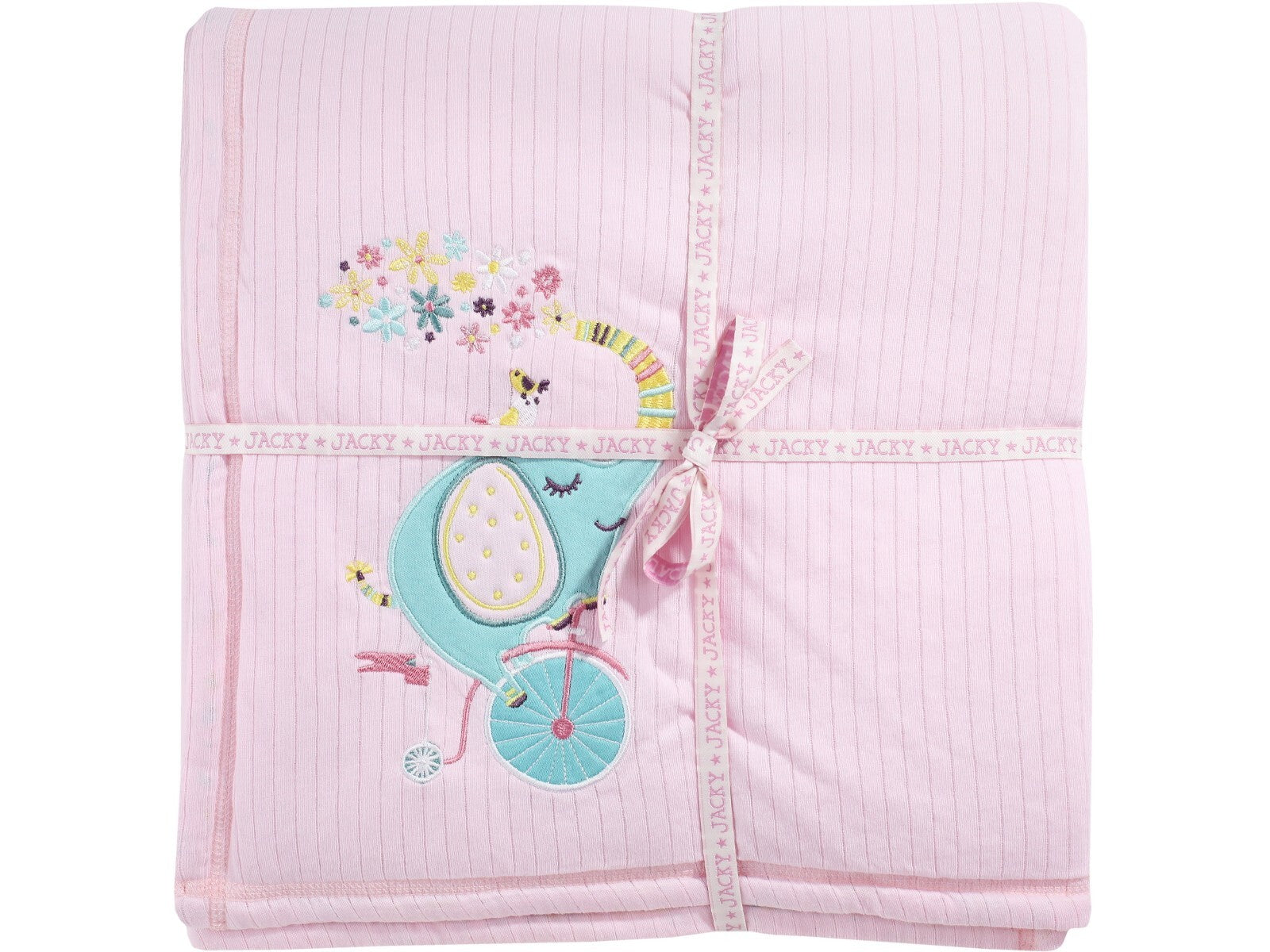 Jacky Baby DECKE 100 CM X 70 CM 60G WATTIERUNG BLOSSOM FAIRY (ORGANIC COTTON)