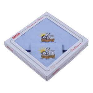 Wörner Südfrottier Arche Sky Baby Geschenkekarton 2 Teilig neu und Ovp