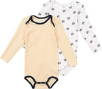 %% SANETTA DOPPELPACK LANGARMBODYS MÄDCHEN   NEU GR.68 %%