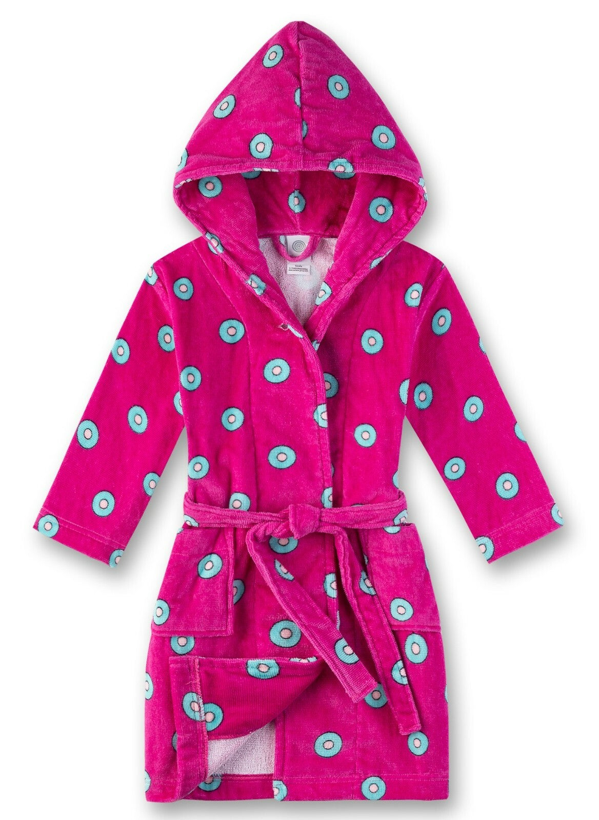 %%REDUZIERT%%  Sanetta Mädchen Bademantel  Pink Gr. 92,98,104