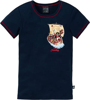 %% STOP %%Schiesser Jungen kurzarm Shirt T-Shirt "Capt Sharky" Gr. 92 +116