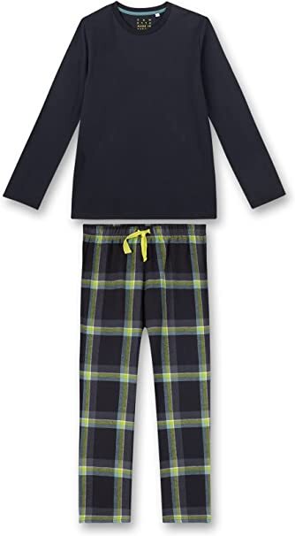  Sanetta Jungen langer Schlafanzug Shorty  Networking 2-tlg. Gr.140,152,164,176