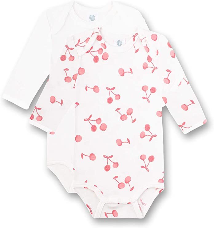 %% SANETTA DOPPELPACK LANGARMBODYS MÄDCHEN NEU GR.104 %%