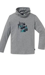 Schiesser Jungen Shirt langarm grau "Mix & Relax" Gr. 128 - 176