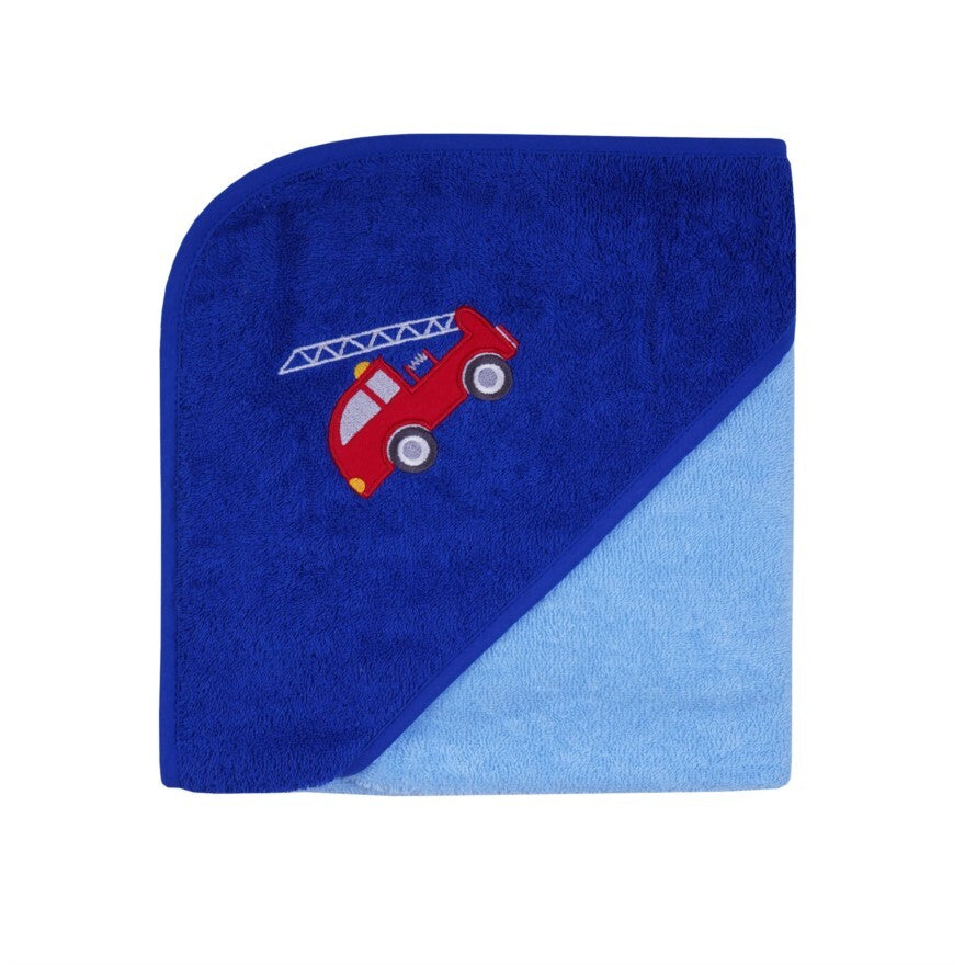 NEU Südfrottier Serie "Feuerwehr royalblau" Badetücher, Badeponcho, Lätzchen etc