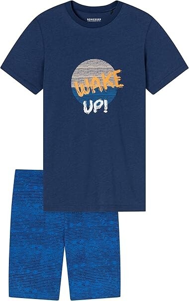 %% STOP %%  Schiesser Jungen  Shorty "Wake up"  NEU Gr.140
