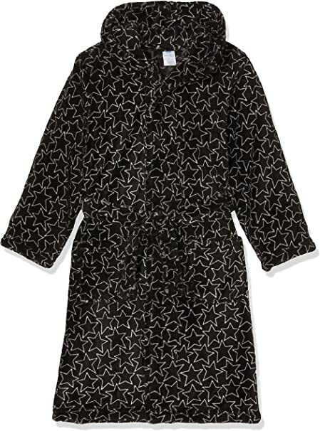 Sanetta Mädchen Bademantel  "Sterne" Herbst Winter   Gr. 128
