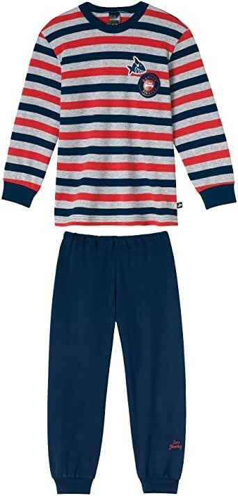 Schiesser langer Interlook Jungen  Schlafanzug "Captain Sharky"  NEU Gr.98