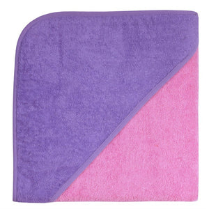 %%TOP%% Wörner Südfrottier Riesen Kapuzenbadetuch Gr.140x140 Violett/flieder