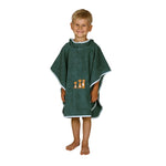 Wörner Südfrottier  Erdmännchen Pinie Bade-Poncho 60x75 cm