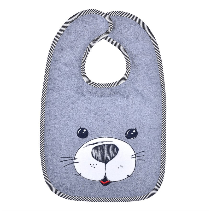 NEU Südfrottier Serie "Seehund grau" Badetücher, Badeponcho, Lätzchen etc