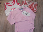  HAMMERANGEBOT 3 BODYS JACKY BABY NEUWARE  GR. 62/68 STATT 28,99 nur 12,99 !!