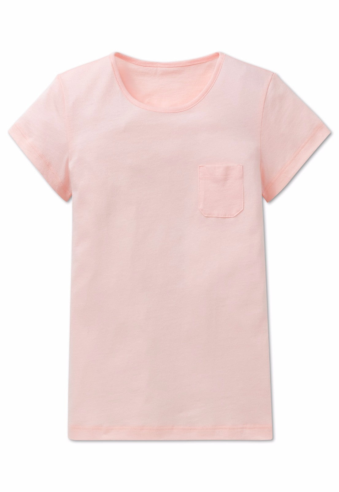 Schiesser Mädchen kurzarm Shirt T-Shirt "Mix & Relax" apricot Gr. 140 - 176