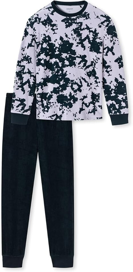 SCHIESSER  Jungen Schlafanzug Frottee    NEU Gr. 140