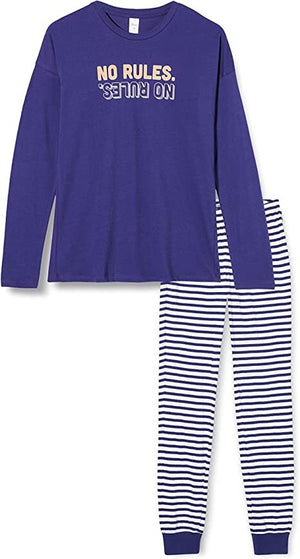 S.OLIVER Mädchen Schlafanzug Blue Ribbon  Girl  NEU Gr.128