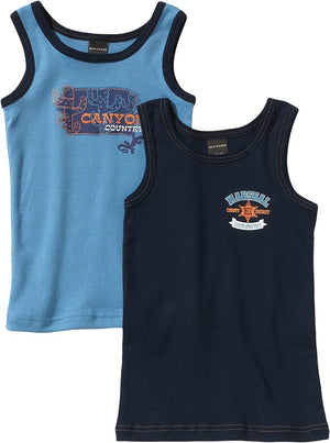 %% STOP %% REDUZIERT Schiesser Jungen  Unterhemden Tanktop 2er Pack NEU Gr. 92