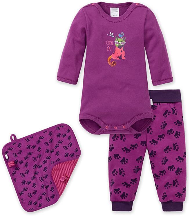 %% STOP %% REDUZIERT Schiesser Baby Set 3-tlg.  Gr.98