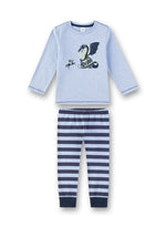 %% NEU Sanetta Jungen langer Schlafanzug  2-tlg " Drache " Gr. 92-98 %%