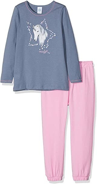 %% SANETTA  Schlafanzug Einhorn  MÄDCHEN  NEU GR.98 %%