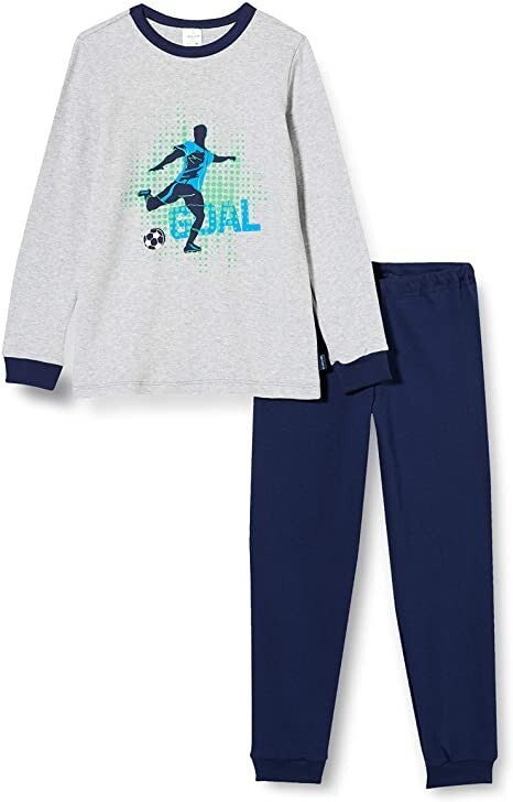 Schiesser langer Jungen   Schlafanzug   "Fußball" NEU Gr.98