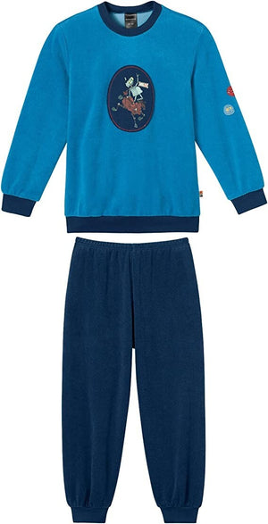 %% STOP %% REDUZIERT Schiesser Jungen Frottee Schlafanzug  NEU Gr.92