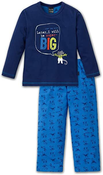 SONDERPREIS Schiesser Jungen langer Schlafanzug 2tlg  Gr. 98