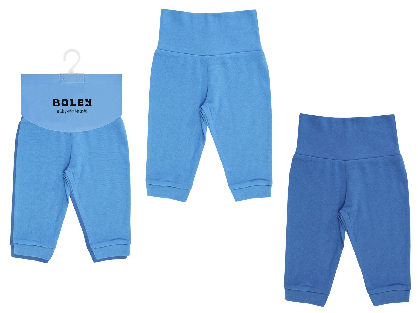 Jacky Baby Jogginghosen  2er-Pack Blau Junge Gr. 50/56 + 62/68