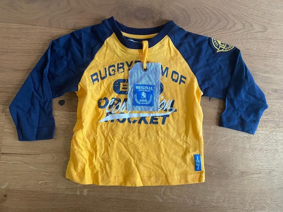 Mega Coole Sweater BONDI Rebell  NEU mit Etikett gelb/blau  Gr 110