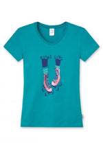 Schiesser Mädchen kurzarm Shirt T-Shirt "Miami Girl" Gr. 128-140  