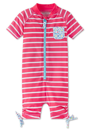 % Schiesser Baby Spieler Jumpsuit Badeanzug UV 40 SCHUTZ  Mädchen NEU GR.86-92 %