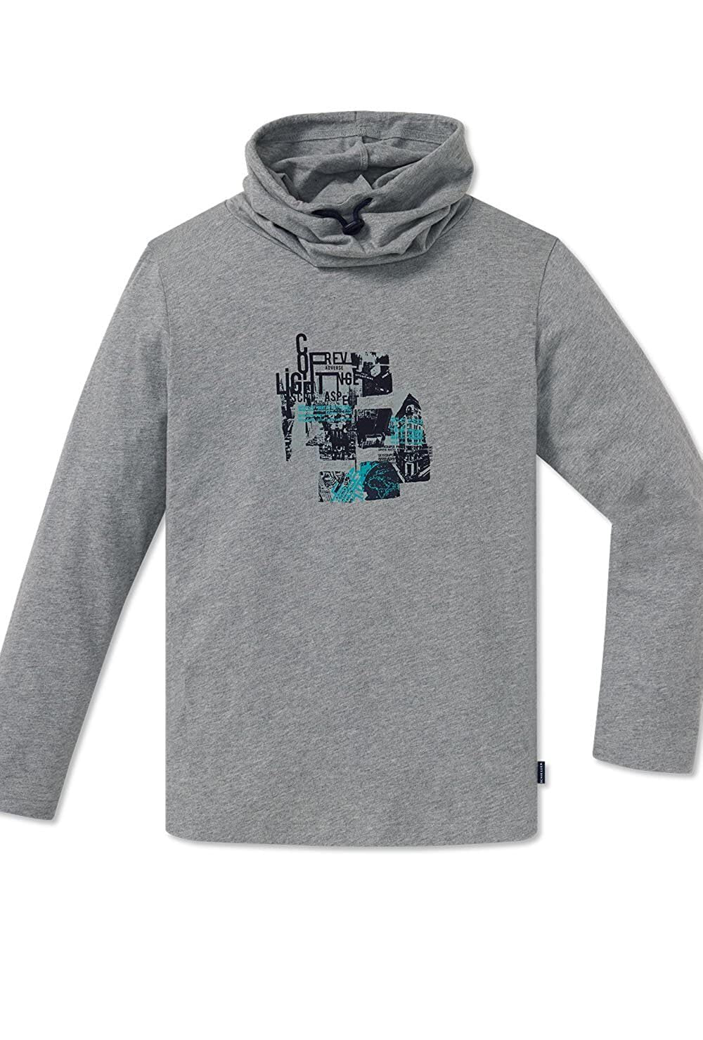 %% STOP %% REDUZIERT Schiesser Jungen  Langarmshirt grau NEU Gr.152