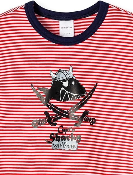 %% STOP %% REDUZIERT Schiesser Jungen Schlafanzug Kurz Shorty NEU Gr.104