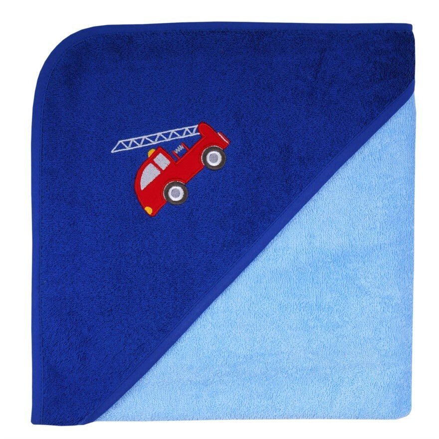 NEU Südfrottier Serie "Feuerwehr royalblau" Badetücher, Badeponcho, Lätzchen etc