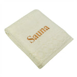 Wörner Südfrottier Riesen Luxus Sauna / Spa Handtuch 70x200
