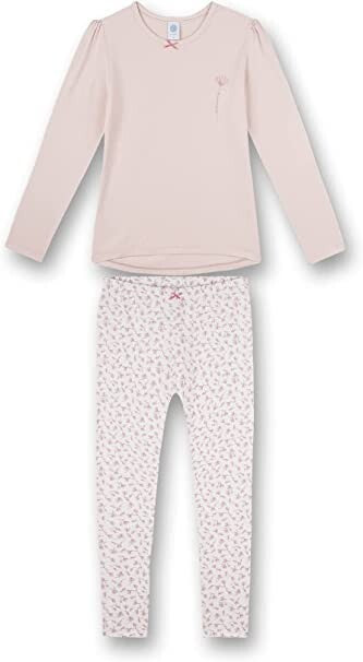%% SANETTA  Schlafanzug  Modal  "Feder"  MÄDCHEN  NEU GR.176 %%