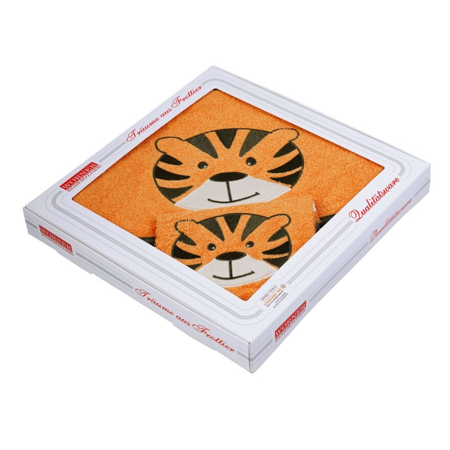 NEU Südfrottier Serie "Tigergesicht" Badetücher,Badeponcho,Lätzchen etc
