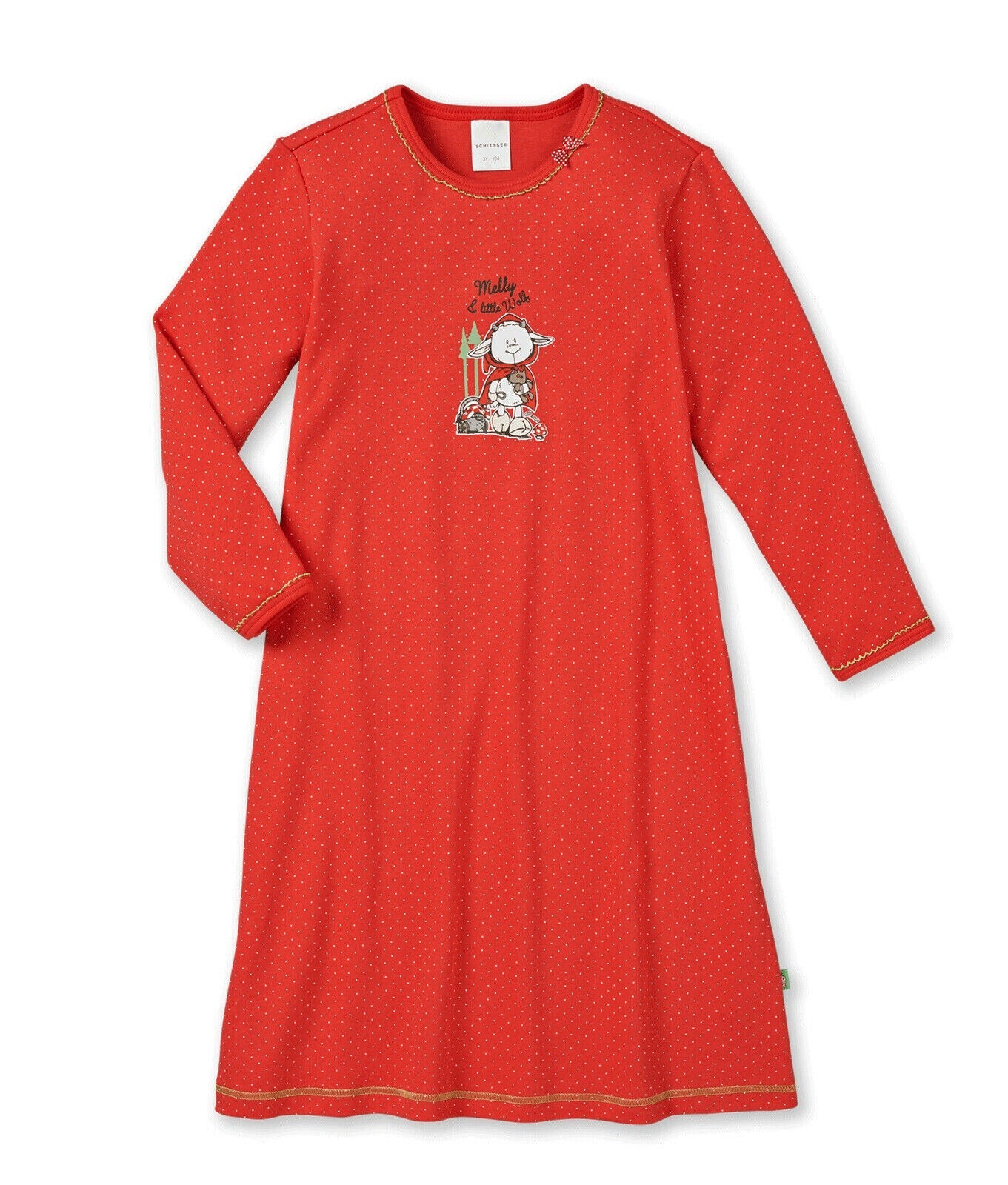 %% STOP %% REDUZIERT Schiesser Mädchen Nachthemd NEU Gr.92