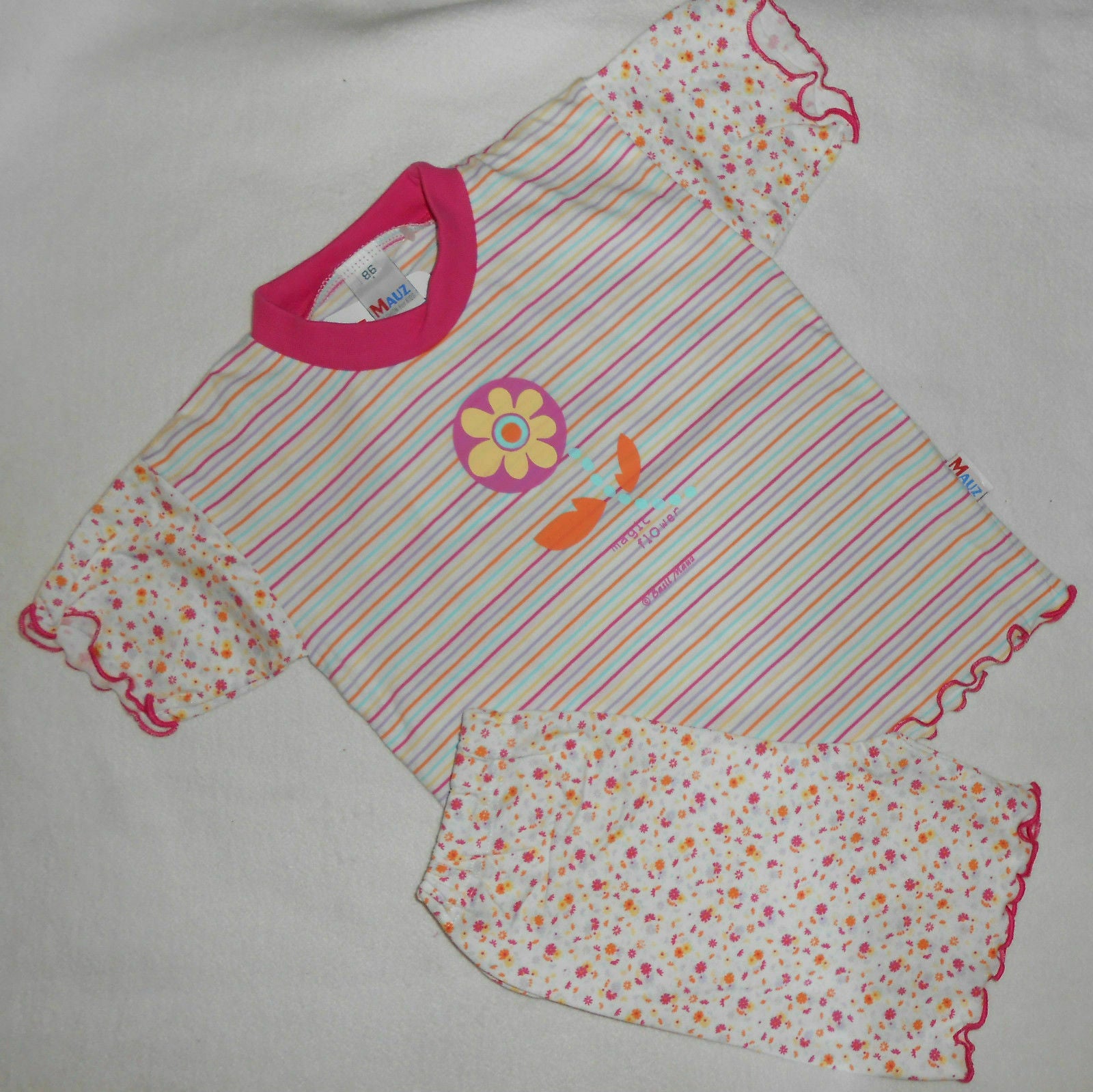 SONDERPREIS Wörner Südfrottier Mädchen Shorty  NEUWARE  Gr. 86