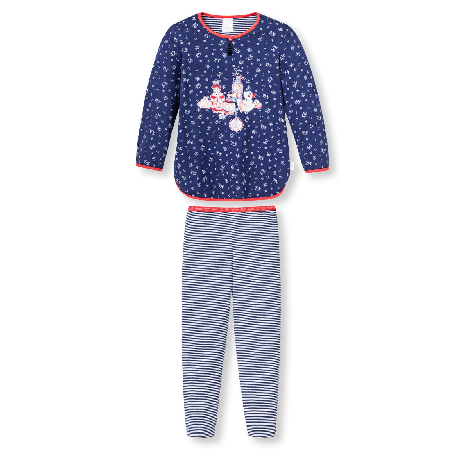 %% STOP %% REDUZIERT Schiesser Mädchen Schlafanzug  NEU Gr.92