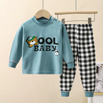 Süßer Baumwoll Jungen Schlafanzug mit Coolem Bär Design von 1 Jahr bis 6 Jahre