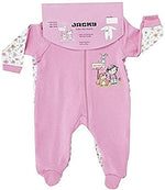 Jacky Baby 2er-Pack Schlafanzug Mädchen1-tlg langarm Gr.50-80