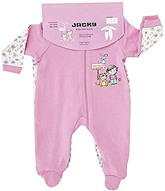 Jacky Baby 2er-Pack Schlafanzug Mädchen1-tlg langarm Gr.50-80
