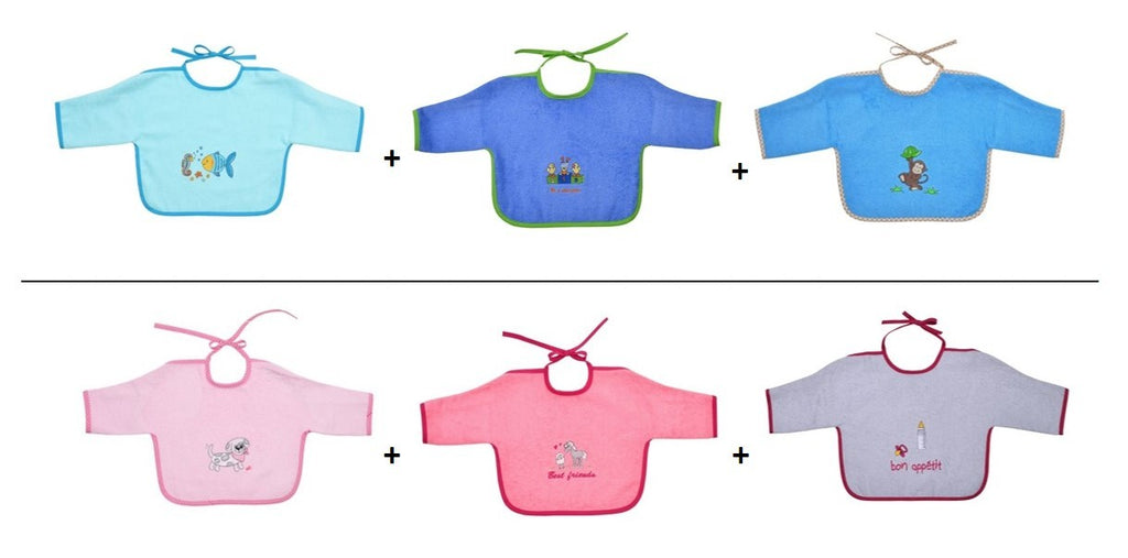 %% Wörner Südfrottier 3er Pack Lätzchen  - verschiedene Modelle  %%%