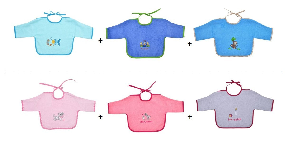 %% Wörner Südfrottier 3er Pack Lätzchen  - verschiedene Modelle  %%%